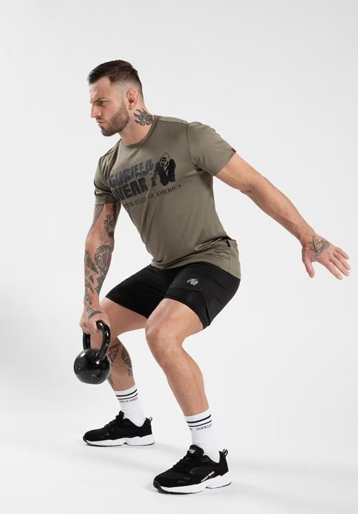 Classic Training T-Shirt - Army Green - S